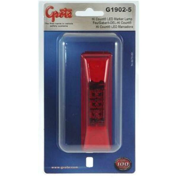 Grote Molen G19025 Side Marker Light - Red G17-G19025